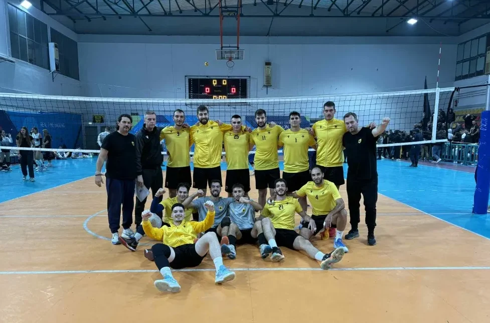 Μεγάλη νίκη στην Πάτρα για το βόλεϊ ανδρών της ΑΕΚ