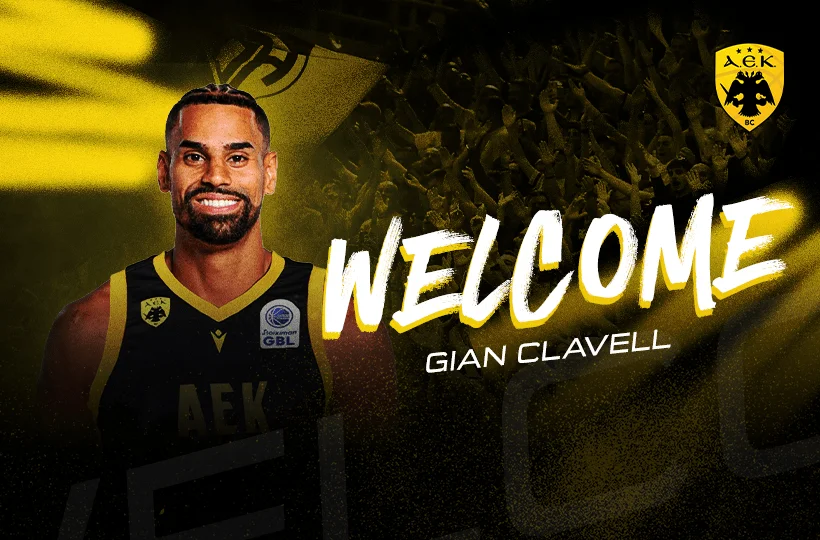 ΑΕΚ Μπάσκετ: «Κιτρινόμαυρος» και επίσημα ο Κλαβέλ!
