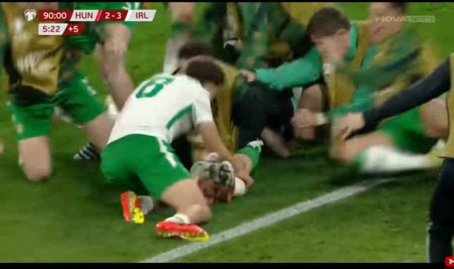 Επική ανατροπή της Ιρλανδίας στη Βουδαπέστη με δύο γκολ του Πάροτ – Highlights (vid)
