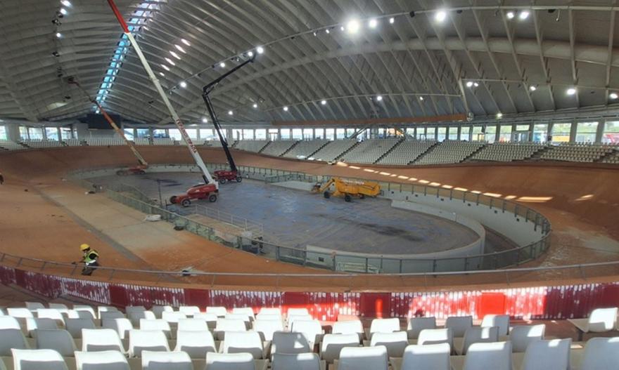 Ανακαίνιση στην πίστα του Ολυμπιακού Ποδηλατοδρομίου του ΟΑΚΑ