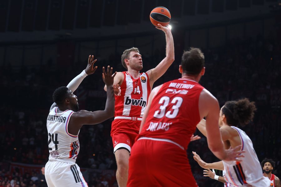 Euroleague: Νίκησε την Παρί ο Ολυμπιακός