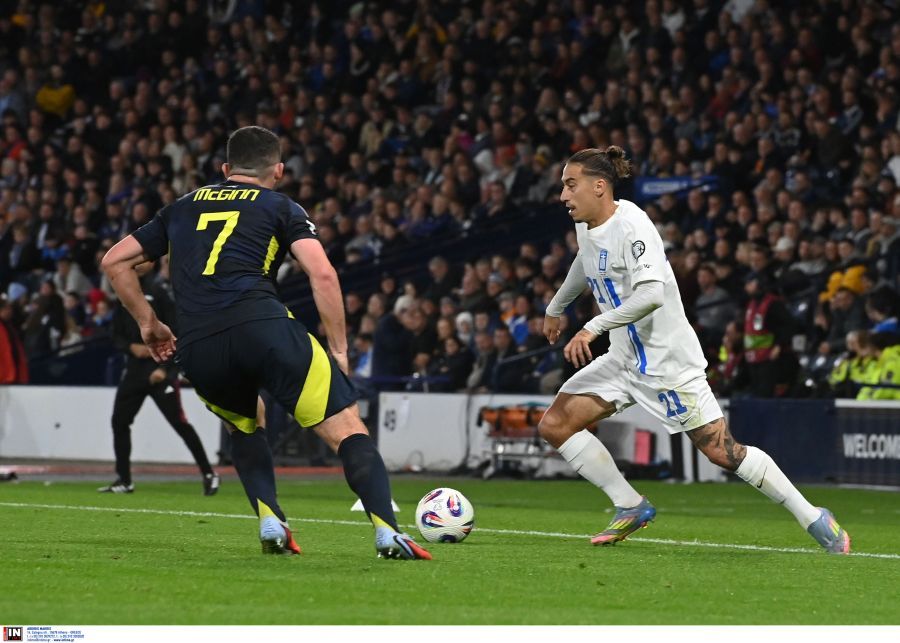 Η ενδεκάδα της Ελλάδας απέναντι στην Σκωτία!