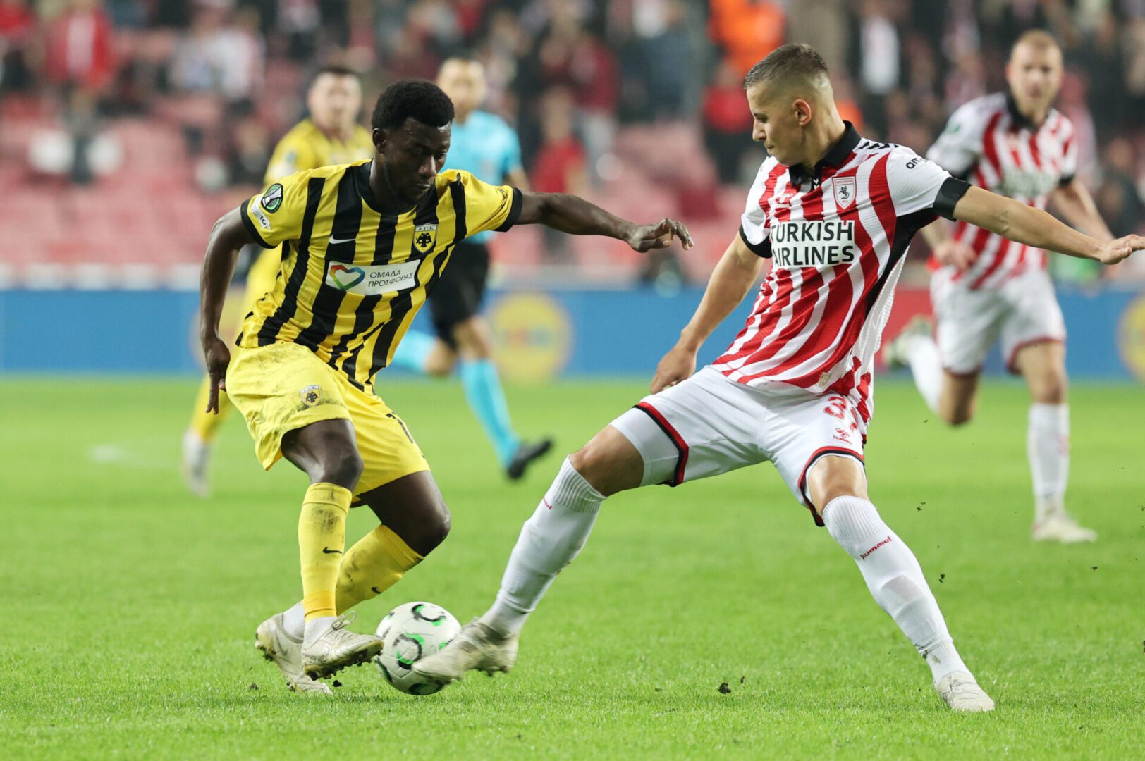 Σαμσουνσπόρ-ΑΕΚ: ΤΙ ΕΒΑΛΕ ο Κοϊτά! Η ΑΕΚ μπροστά με 1-2 (vid)