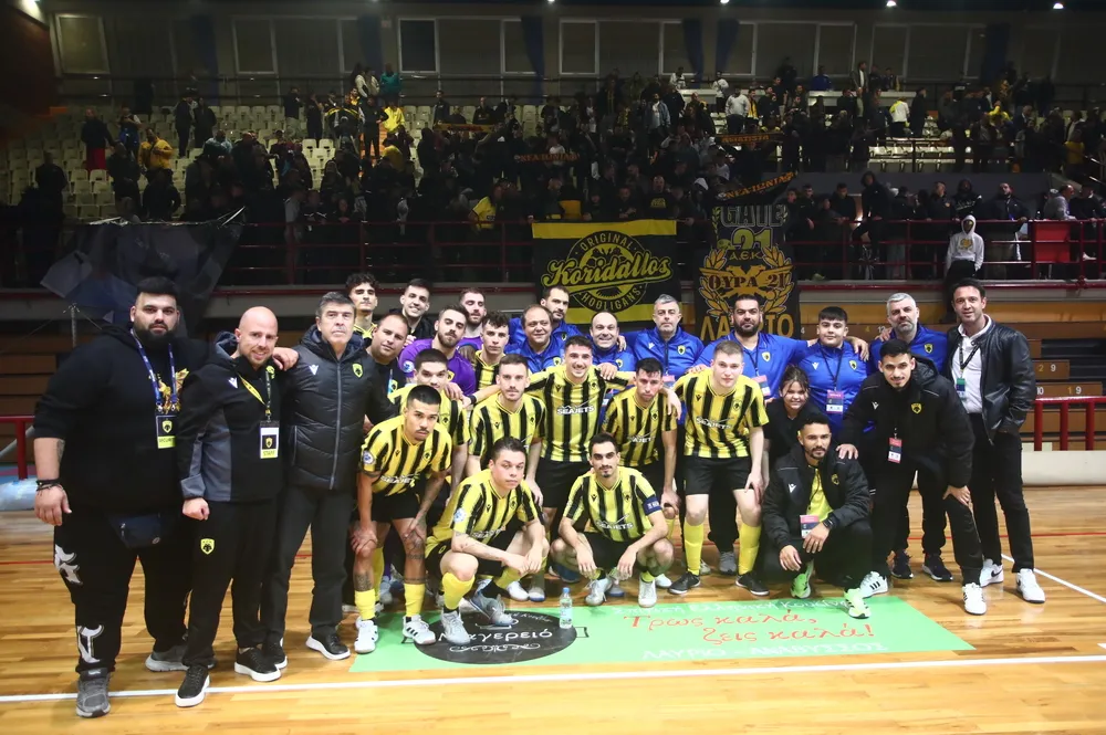 ΑΕΚ Futsal: Στην Πορτογαλία για μια ιστορική μάχη με τη Σπόρτινγκ!