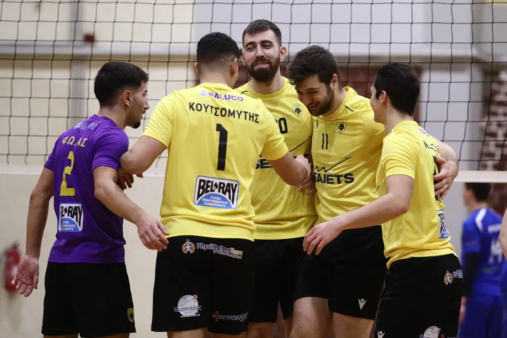 Βόλεϊ ανδρών: Δοκιμάζεται στο Αίγιο απέναντι στον ΑΟ Αιγιαλέων η ΑΕΚ