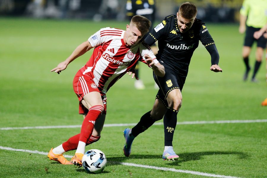 Άρης – Ολυμπιακός 0-0: Ισοπαλία χωρίς γκολ στο «Κλεάνθης Βικελίδης»