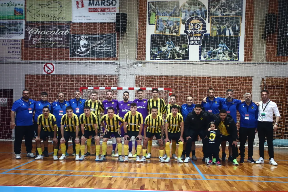 Futsal Ανδρών: Η βαθμολογία μετά την 13η αγωνιστική – Πού βρίσκεται η ΑΕΚ