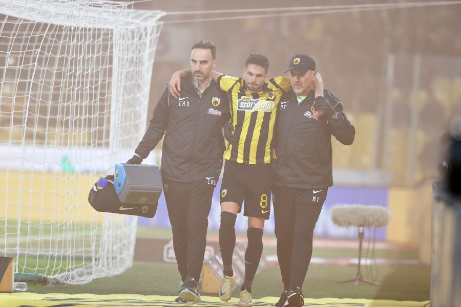 ΑΕΚ: Διάστρεμμα με μερική ρήξη συνδέσμων υπέστη ο Γκατσίνοβιτς