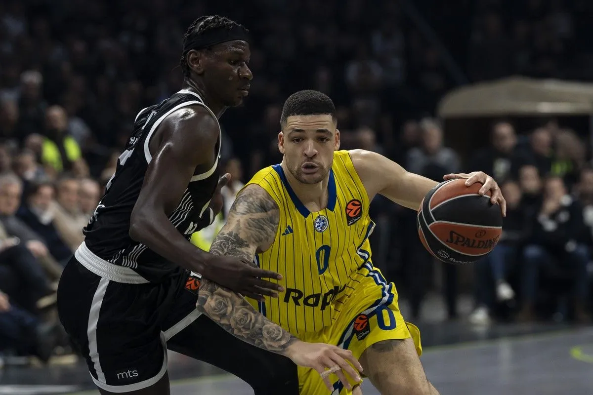 EuroLeague: Καταιγιστική Μακάμπι, συνέτριψε την Παρτιζάν μέσα στο Βελιγράδι