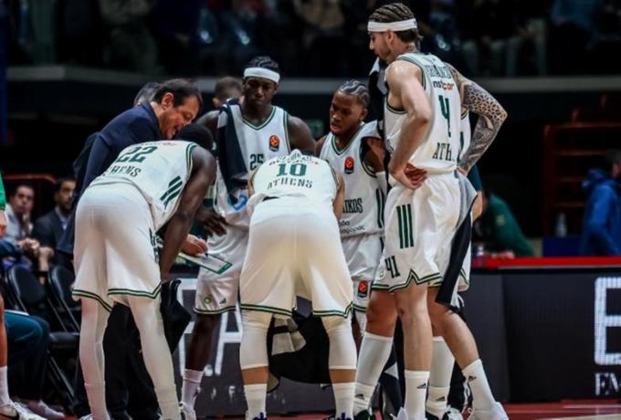 Stoiximan GBL: Εξ αναβολής δοκιμασία στο Μαρούσι για τον Παναθηναϊκό