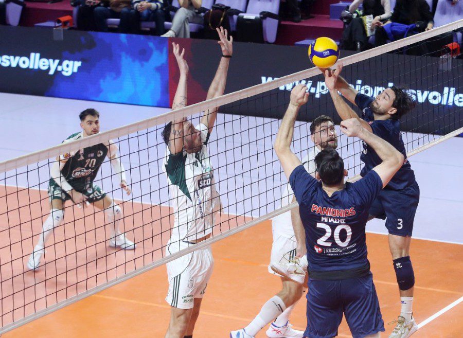 Volley League: Με ανατροπή ο Παναθηναϊκός τον Πανιώνιο στη Νέα Σμύρνη (vid)