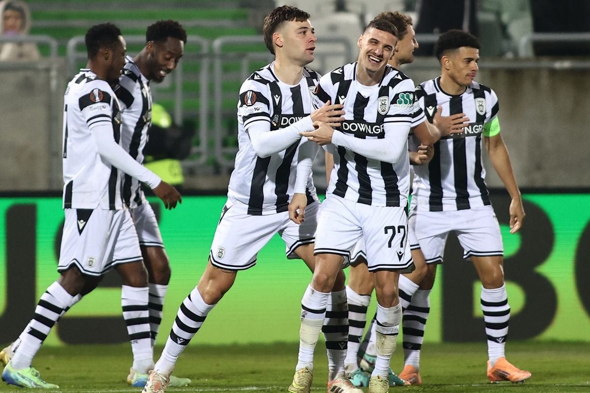 Europa League: Ισοπαλία 3-3 για τον ΠΑΟΚ με Λουντογκόρετς στη Βουλγαρία