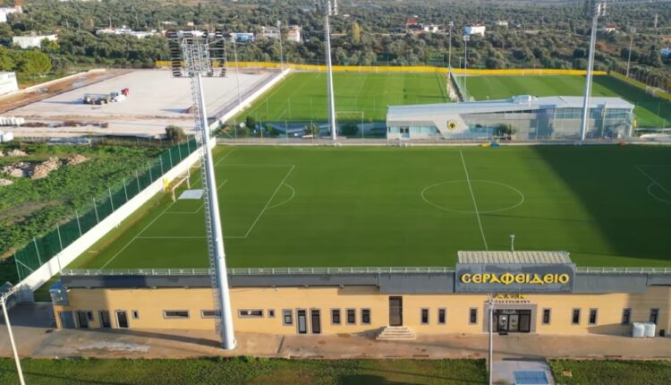 ΑΕΚ: Εντυπωσιακά πλάνα από drone στο «Σεραφείδειο» (vid)