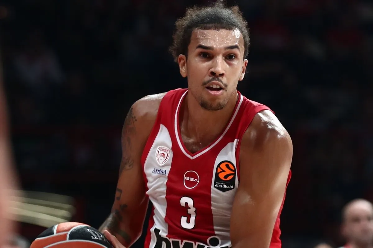 Ολυμπιακός: Χωρίς τον Τάισον Γουόρντ στο ντέρμπι με τον Παναθηναϊκό