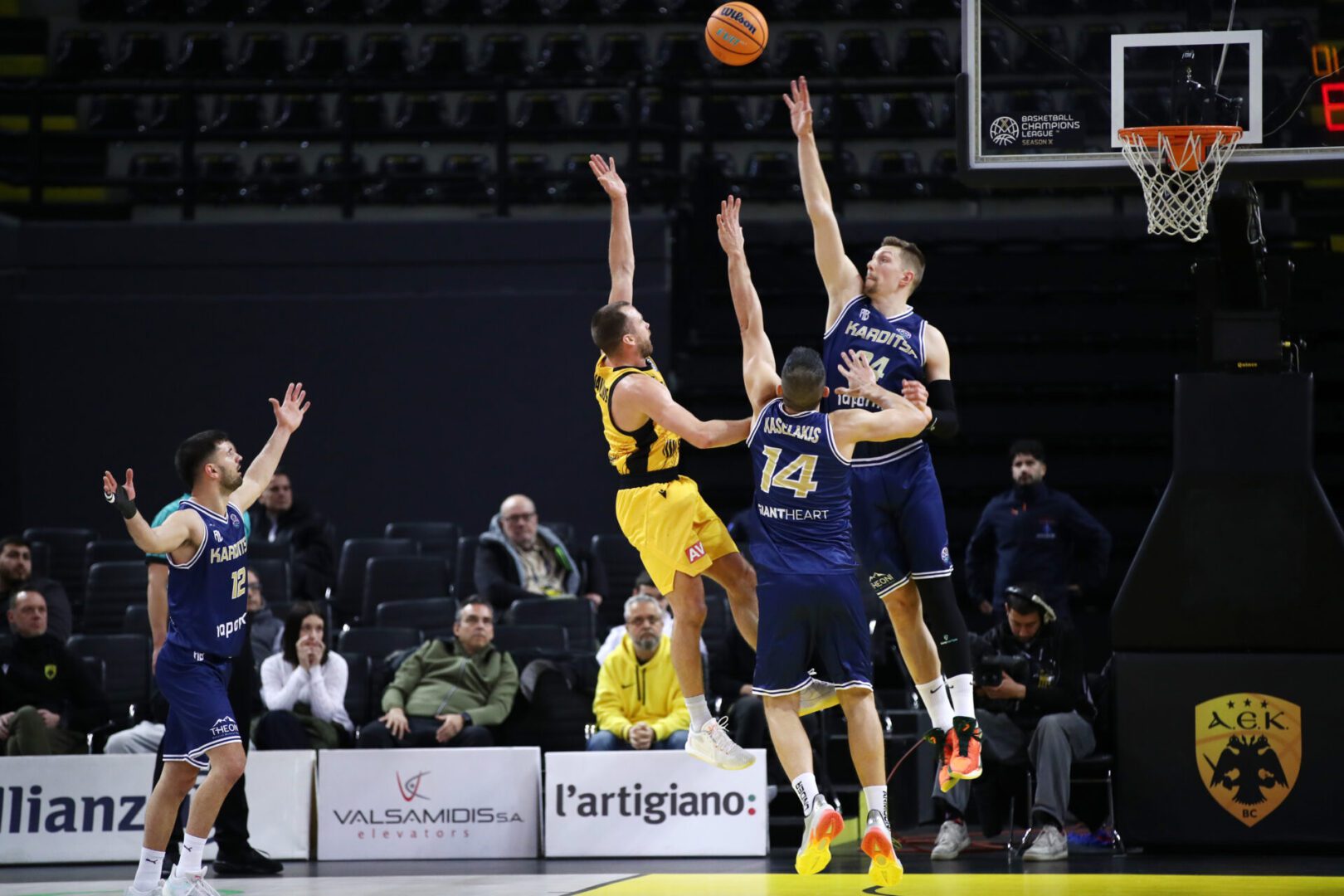 ΑΕΚ – Καρδίτσα: Τα highlights του αγώνα (vid)