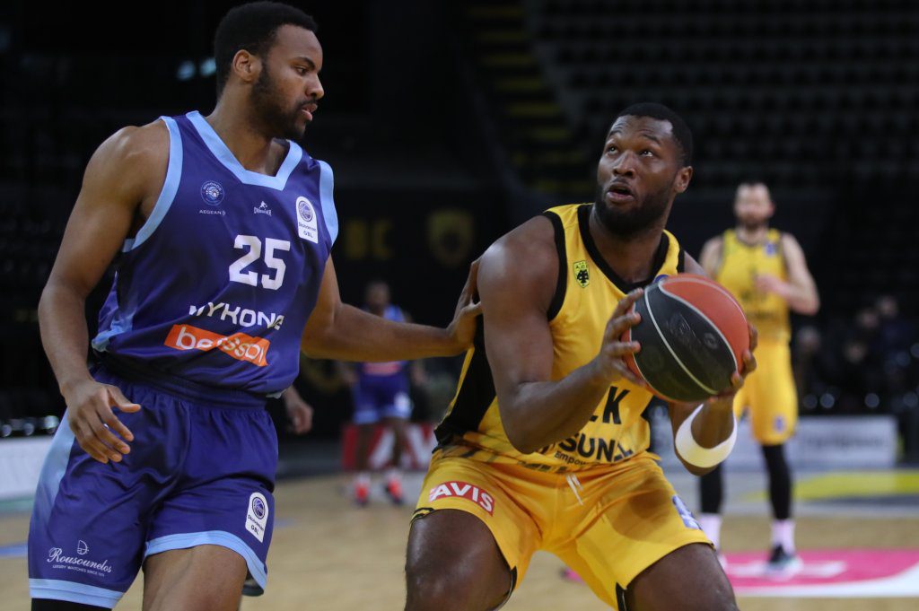 ΑΕΚ – Μύκονος: MVP του αγώνα ο καταπληκτικός Γκρέι! (ΦΩΤΟ)