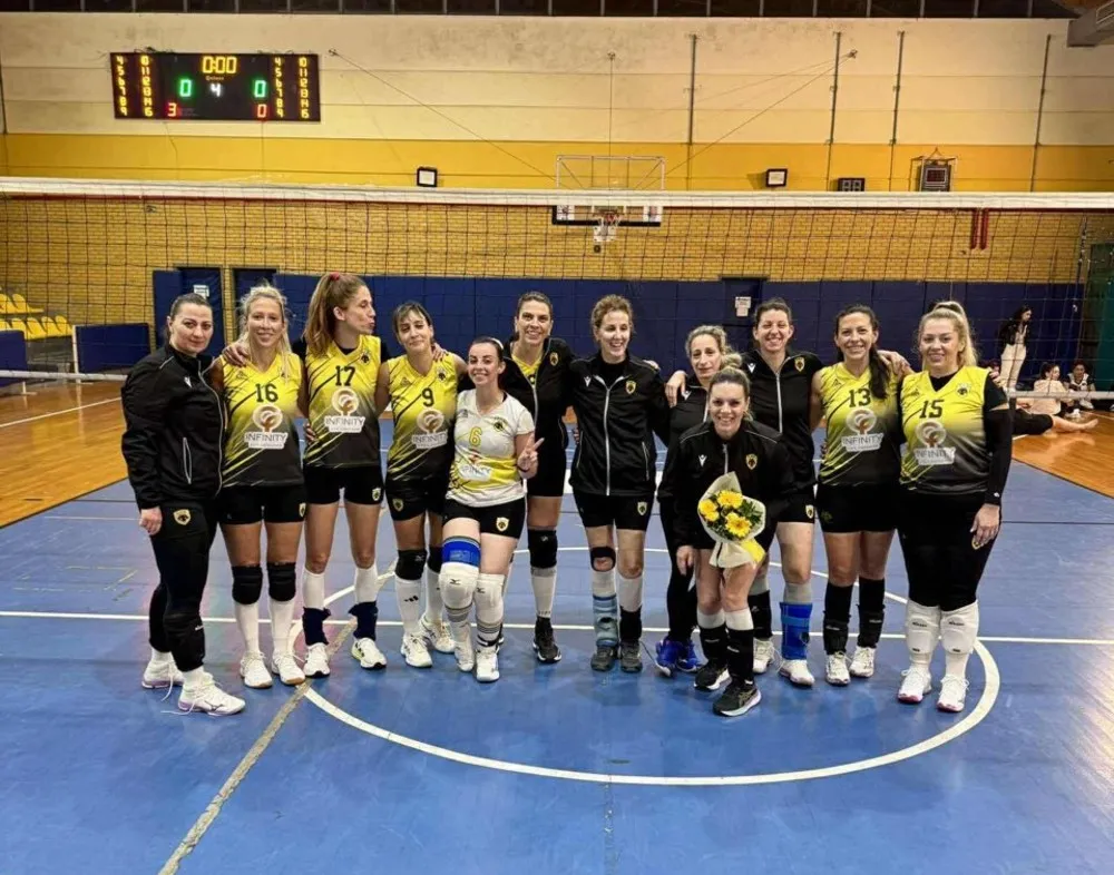 Vintage Volley: Καθάρισε την πρωτιά η ΑΕΚ με 3-0 επί του Κότινου
