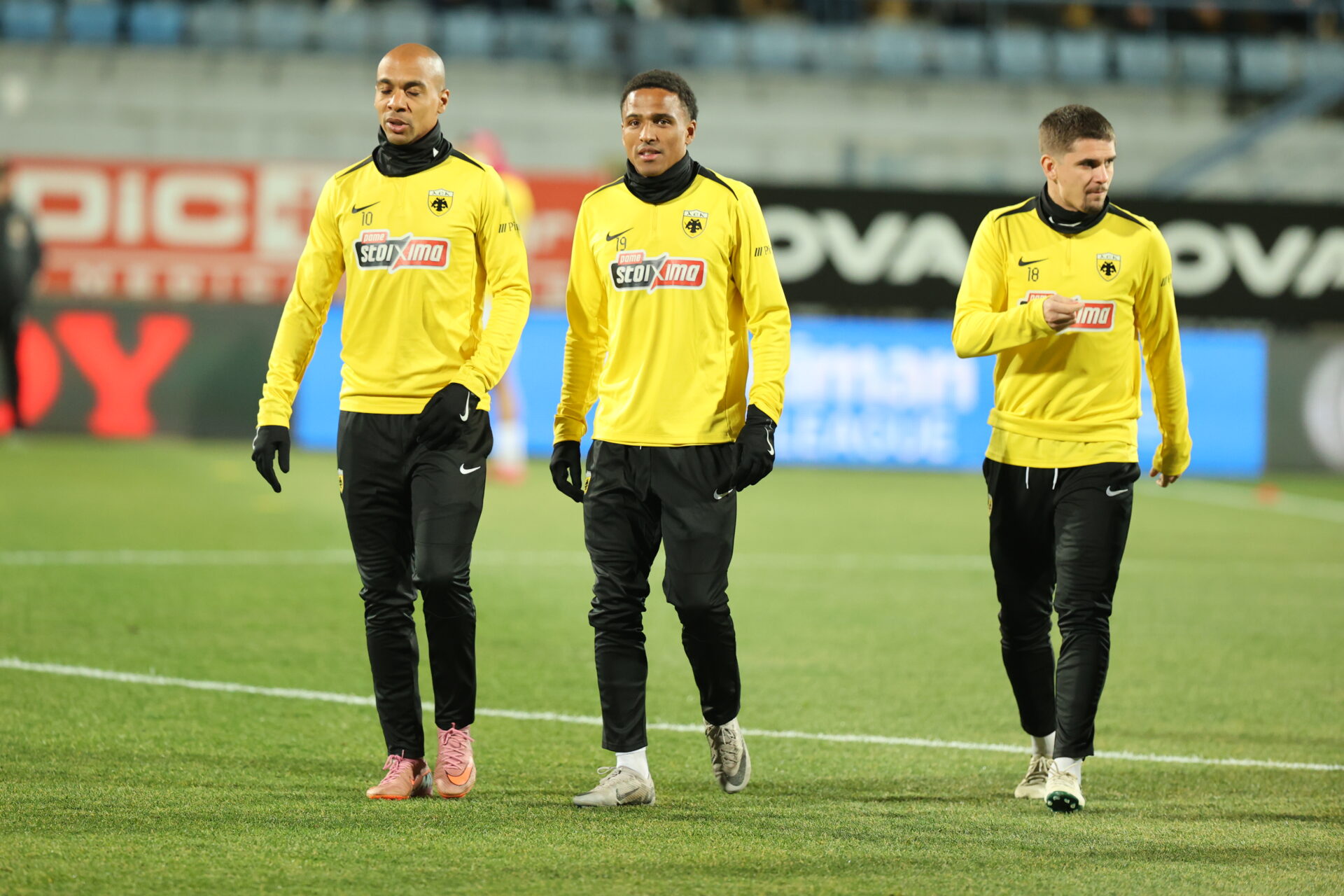 Αστέρας AKTOR – ΑΕΚ: Εικόνες πριν την έναρξη του αγώνα