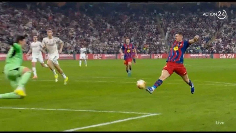 Μπαρτσελόνα – Ρεάλ Μαδρίτης: Ξανά μπροστά στο σκορ οι «Μπλαουγκράνα» με Λεβαντόφσκι και Πέδρι (vid)