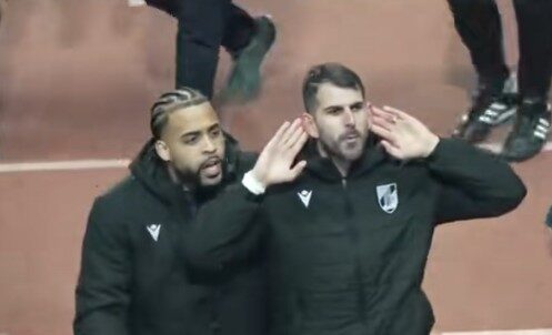 Ολιβέιρα: Κόκκινη στο Γκιμαράες – Μπράγκα και έντονο ξέσπασμα προς την κερκίδα (VIDEO)