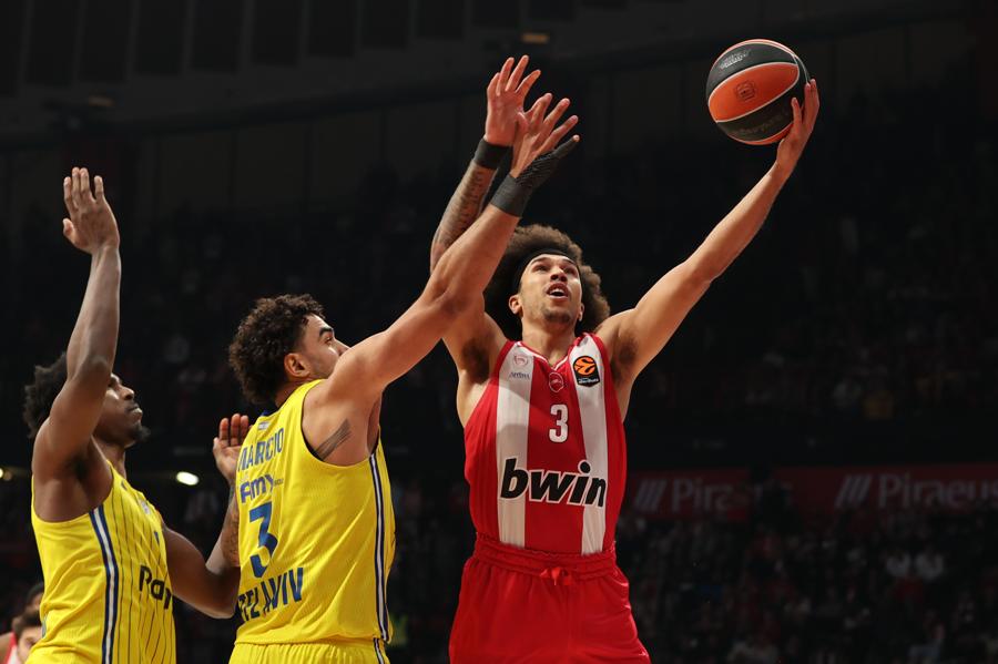 Euroleague: Τρίτη συνεχόμενη νίκη για τον Ολυμπιακό