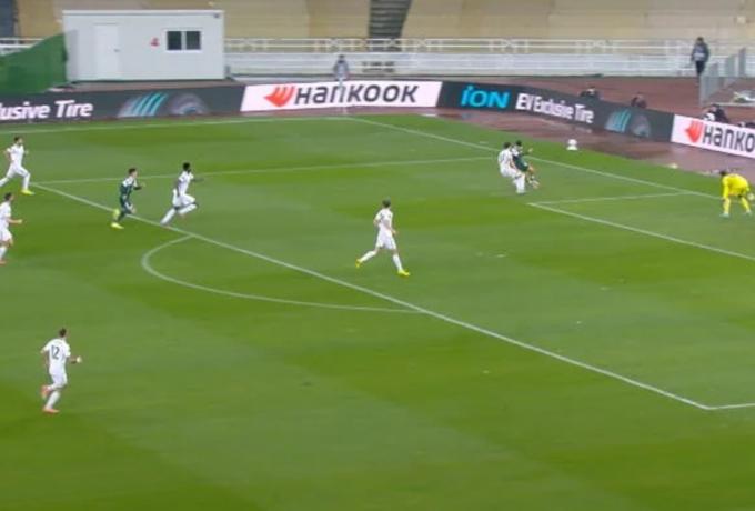 Παναθηναϊκός – Ρόμα: Ο Ταμπόρδα «χόρεψε» την άμυνα των Ιταλών και άνοιξε το σκορ (vid)