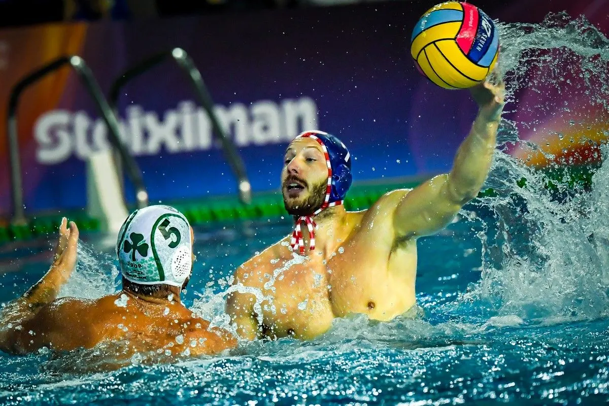 Κύπελλο Πόλο ανδρών: Ο Ολυμπιακός νίκησε δύσκολα τον Παναθηναϊκό και κατέκτησε το τρόπαιο