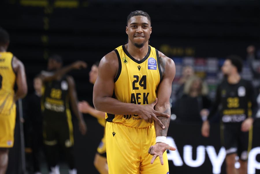 ΑΕΚ-Μαρούσι Chery: MVP ο Μπάρτλεϊ (ΦΩΤΟ)