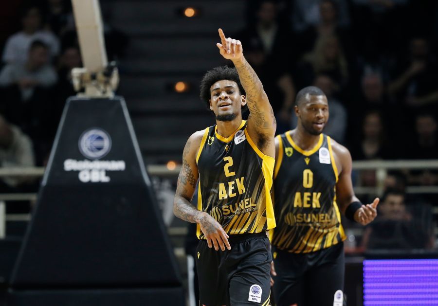 ΠΑΟΚ-ΑΕΚ: MVP ο Μπράουν (ΦΩΤΟ)