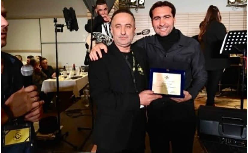 Η Λέσχη Φίλων ΑΕΚ Μυτιλήνης τίμησε τον Ηλία Κυριακίδη!