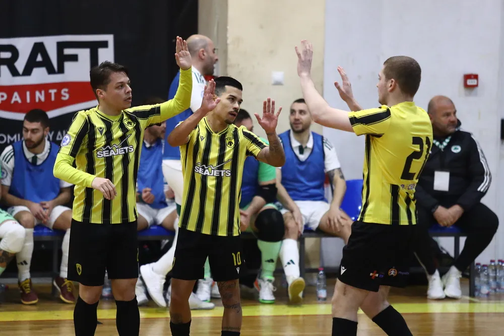 ΑΕΚ Futsal: Νέα τρομερή εμφάνιση και εμφατική νίκη!