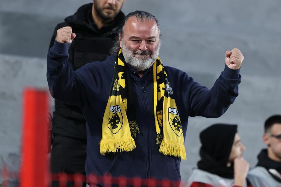 Πάντα δίπλα στην ομάδα ο Μάριος Ηλιόπουλος – Πανηγύρισε τη νίκη στις Σέρρες!