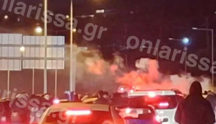 Βόλος-ΑΕΛ: Πέτρες και σιδερόβεργες κατά των ΜΑΤ, προσαγωγές 16 ατόμων – Δείτε εδώ! (vid)