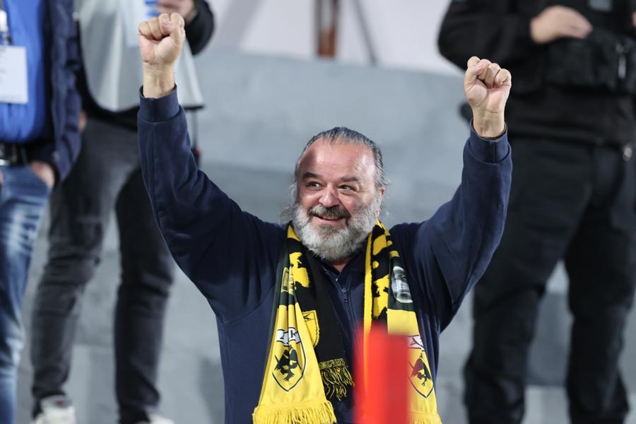 ΑΕΚ: Ο Μάριος Ηλιόπουλος δίπλα στην ομαδα και στις Σέρρες (VIDEO)