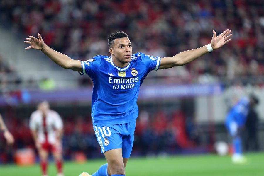 Αμφίβολος ο Εμπαπέ για το ματς της Ρεάλ Μαδρίτης με την Μπενφίκα