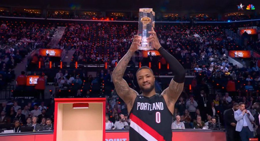 NBA All Star 2026: Νικητής του διαγωνισμού τριπόντων ο Λίλαρντ παρά τον τραυματισμό του (vid)