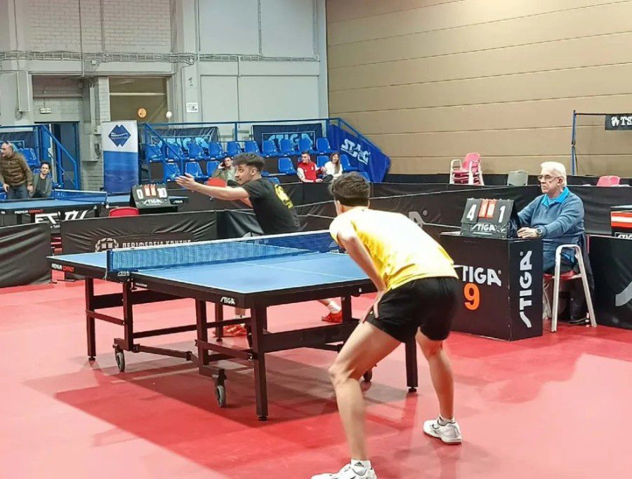 ΑΕΚ Ανδρών: Ήττα από Παναθηναϊκό και νίκη επί ΑΣ Πέρα στην Α1 Επιτραπέζιας Αντισφαίρισης