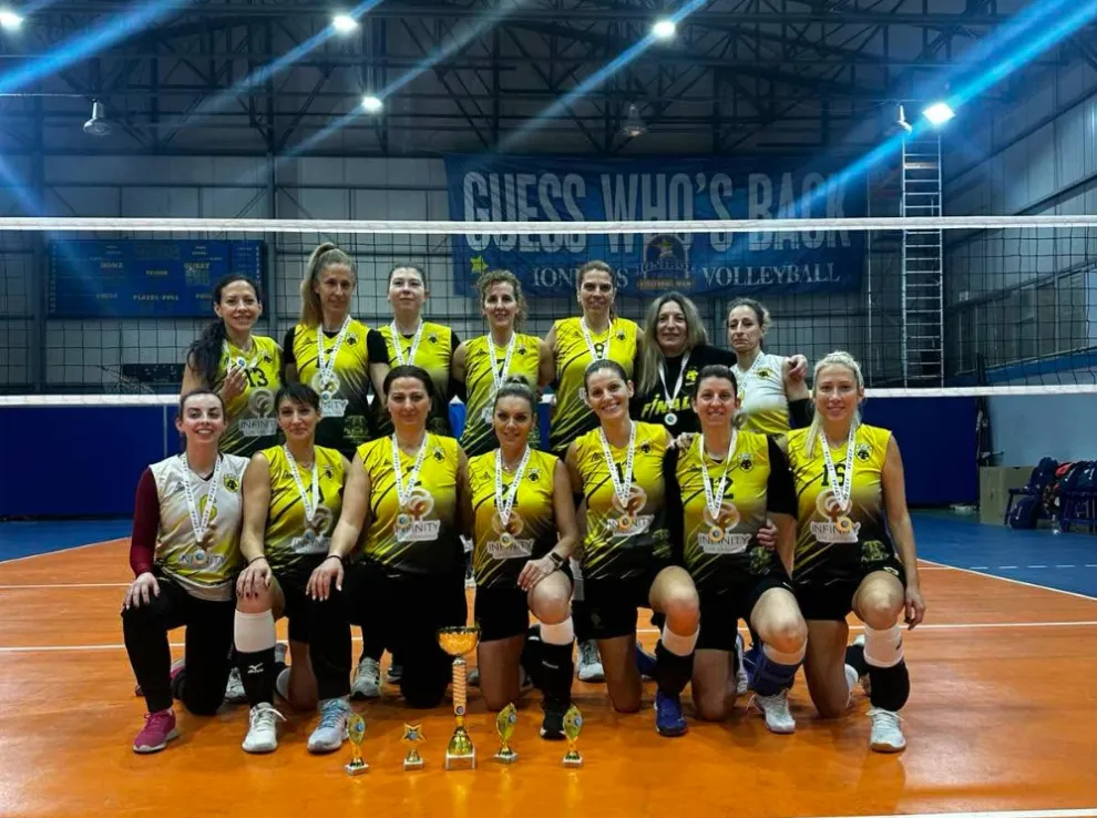 Vintage Volley: Κυρίαρχη η ΑΕΚ – Σήκωσε και πάλι το τρόπαιο της ΕΣΠΕΔΑ!