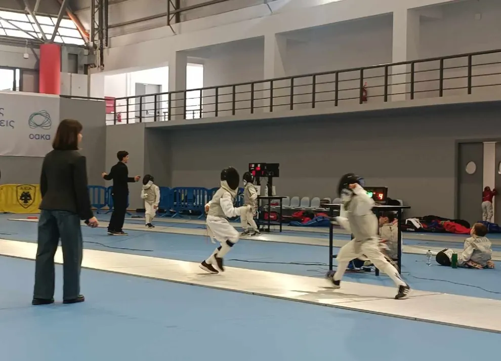 Ξιφασκία: Καλή εικόνα για την ΑΕΚ στην Παιανία