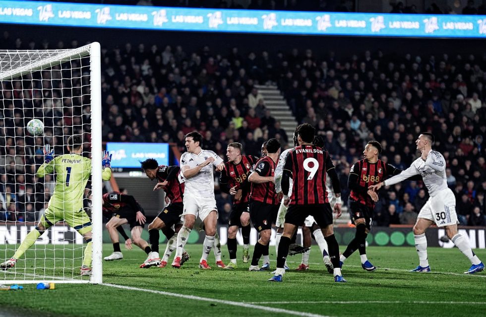 Premier League: Ισοπαλία-πισωγύρισμα για τη Γιουνάιτεντ κόντρα στη Μπόρνμουθ