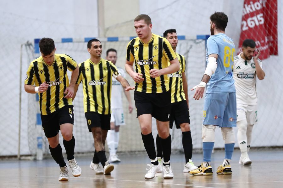 ΑΕΚ Futsal: Έκανε το 1-0 στα προημιτελικά με εντυπωσιακή εμφάνιση!