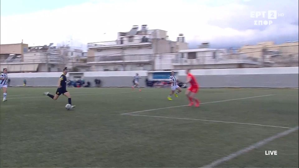 ΑΕΚ – ΠΑΟΚ: Μεγάλη χαμένη ευκαιρία της Βιολάρη (vid)