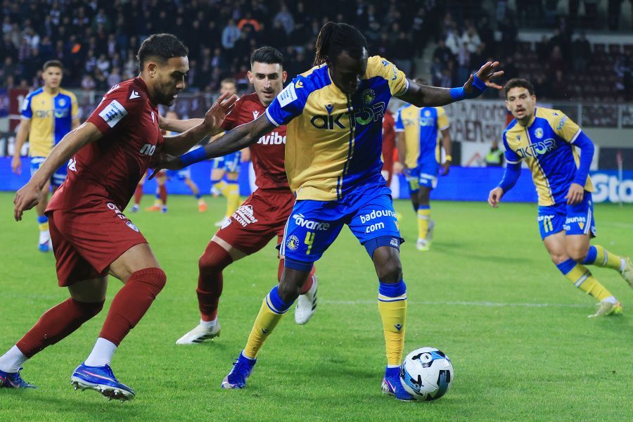 Ισοπαλία 1-1 στο πολύ κρίσιμο ματς στην Λάρισα