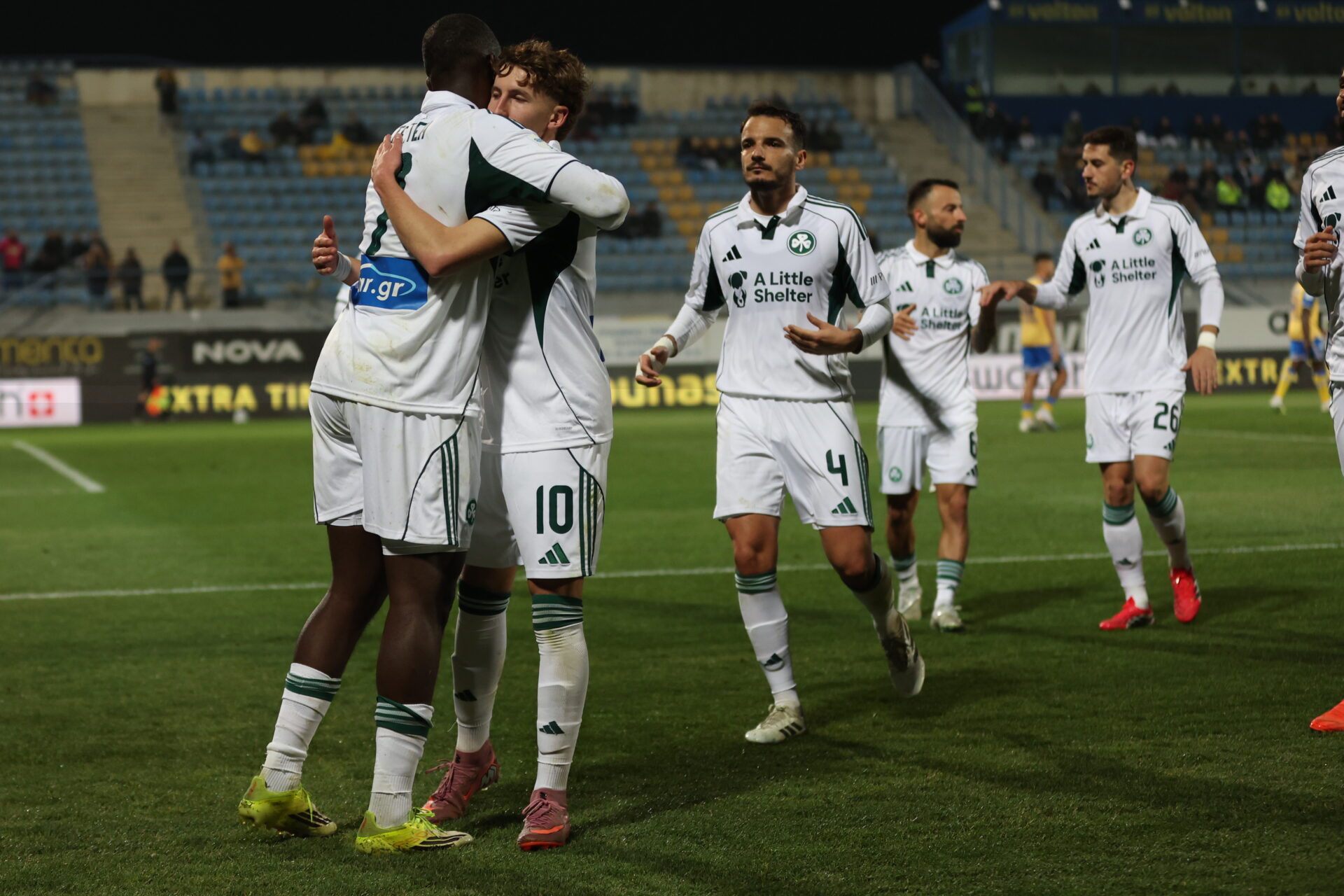 Με δύο πέναλτι προηγείται ο Παναθηναϊκός του Αστέρα Τρίπολης!