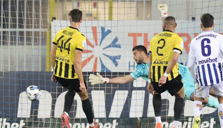 Ατρόμητος – ΑΕΚ: Με κεφαλιά ο Μήτογλου για το 1-0 στο Περιστέρι (vid)