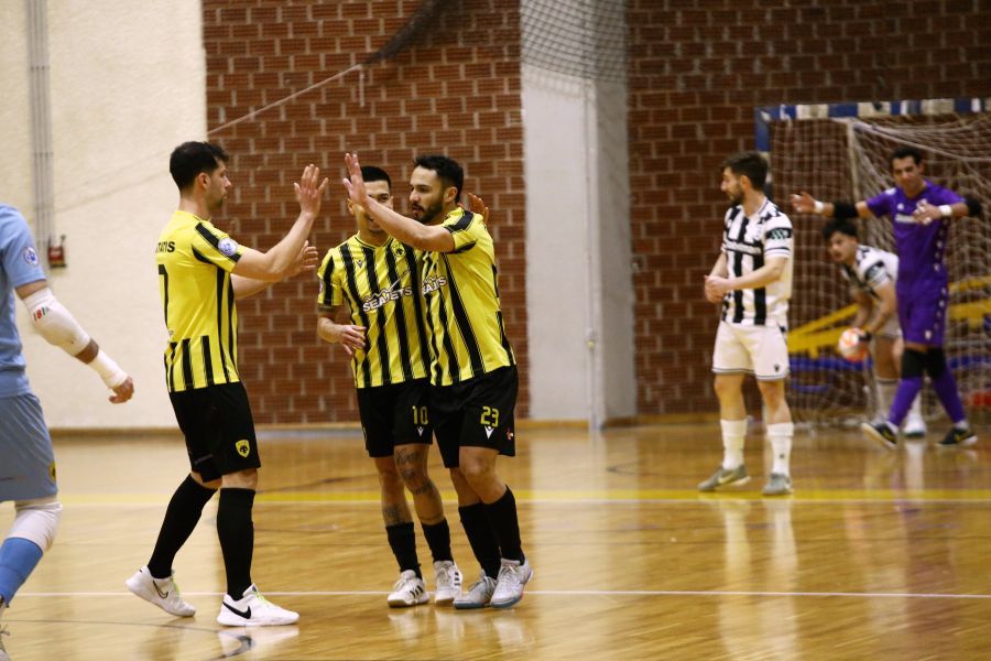 ΑΕΚ Futsal: Με τους Τράχωνες Αλίμου στα προημιτελικά!
