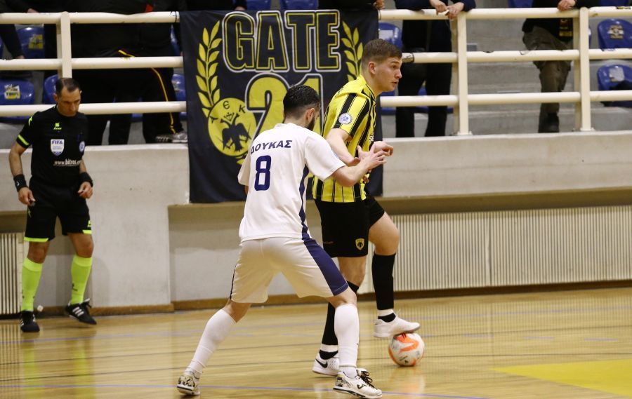 Futsal: Ηττήθηκε από τον ΑΣΕ Δούκα και αποκλείστηκε από το Κύπελλο Ελλάδας η ΑΕΚ