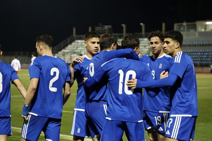 Εθνική Ελπίδων: Εντυπωσιακή εμφάνιση και φουλ για την πρωτιά του ομίλου