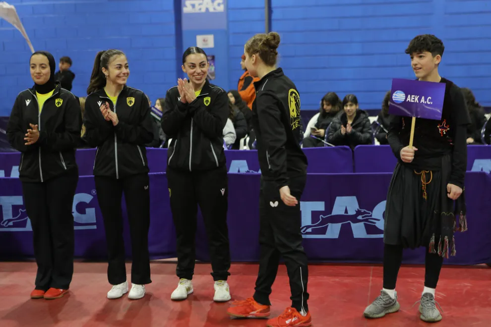 Πινγκ Πονγκ: Αυτοί είναι οι αντίπαλοι της ΑΕΚ στο Europe Trophy Grand Final στη Σερβία