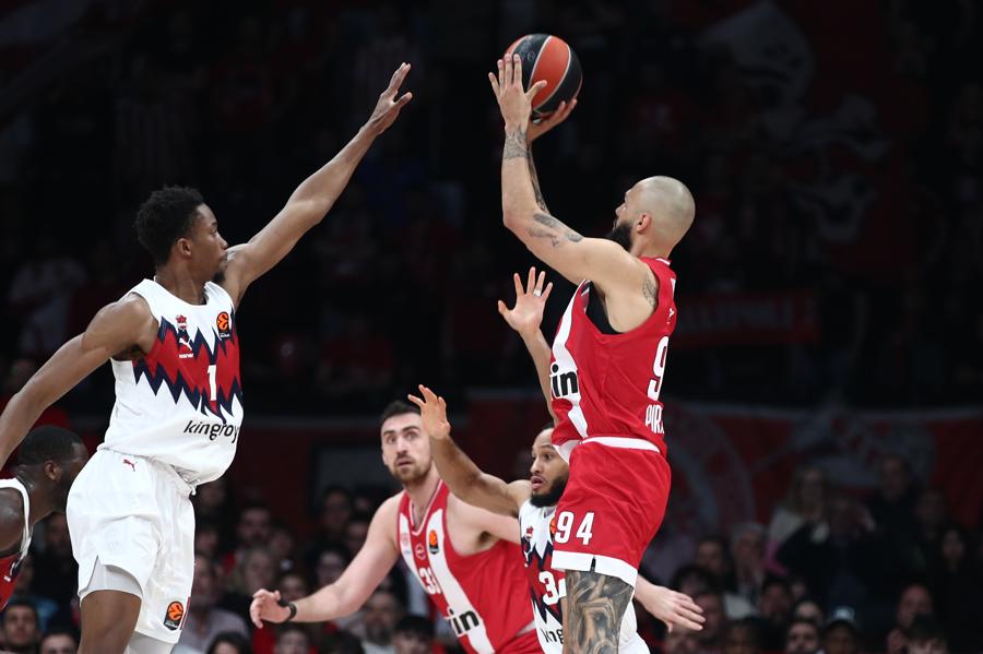 Euroleague: Νίκησε την Μπασκόνια ο Ολυμπιακός